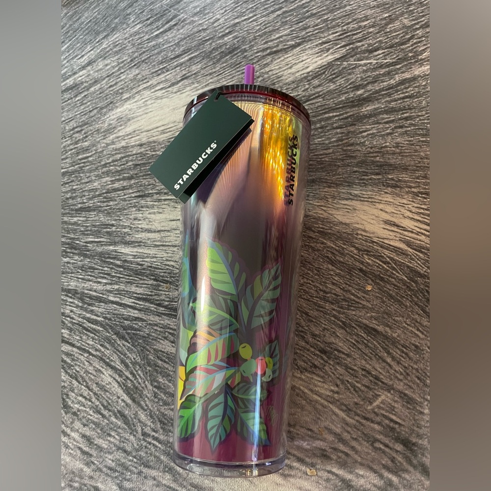 NWT - Starbucks 24oz Tumbler Design by Deaf Chinese-born artist Yiqiao Wang